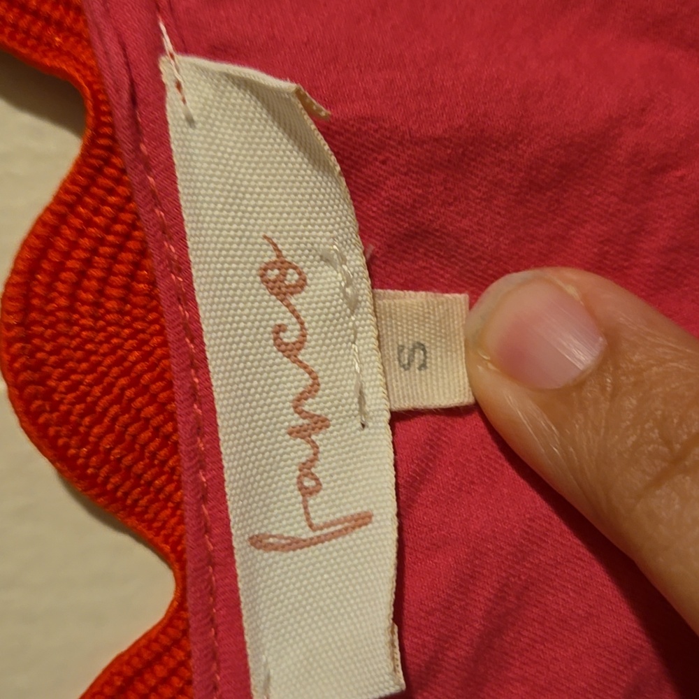 Fanco Pink and Red Ric Rac Trim Dress - Picture 2 of 10